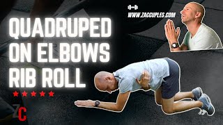 Quadruped on Elbows Rib Roll