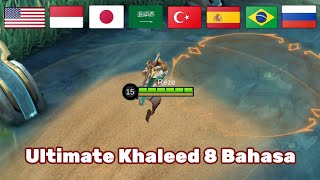 Suara ULTIMATE KHALEED 8 Bahasa Mobile Legends
