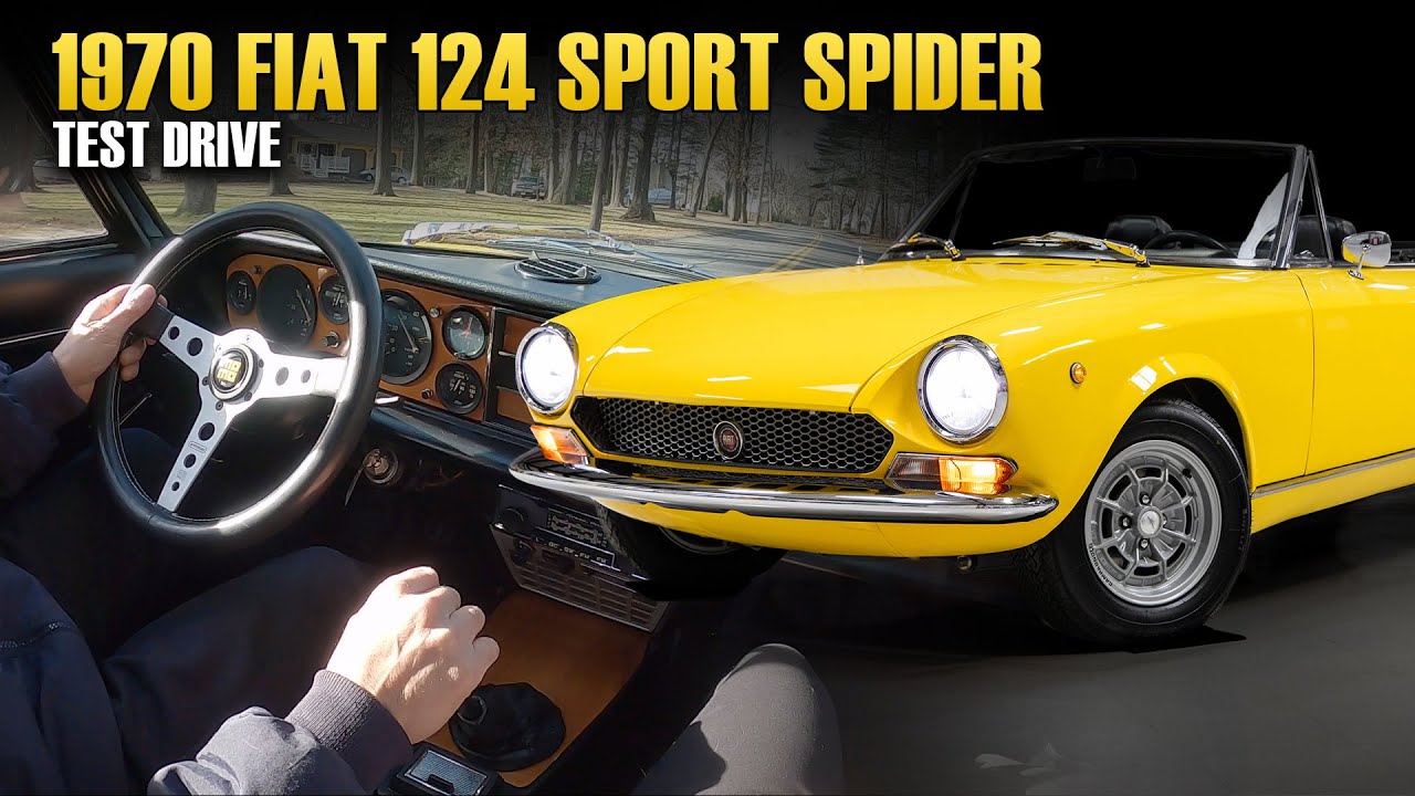 fiat 124 sport spider 1970