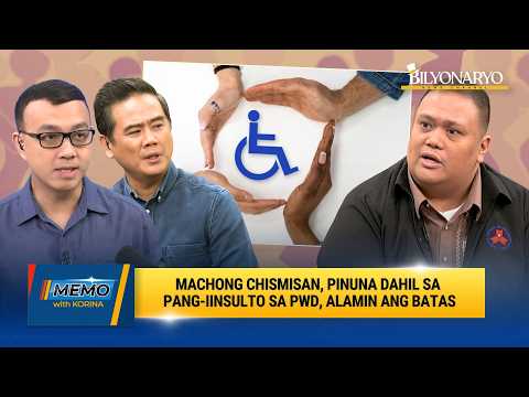 Machong Chismisan controversy: Ano ang pananagutan sa pang-iinsulto sa PWD? | Atty. Alava | MEMO