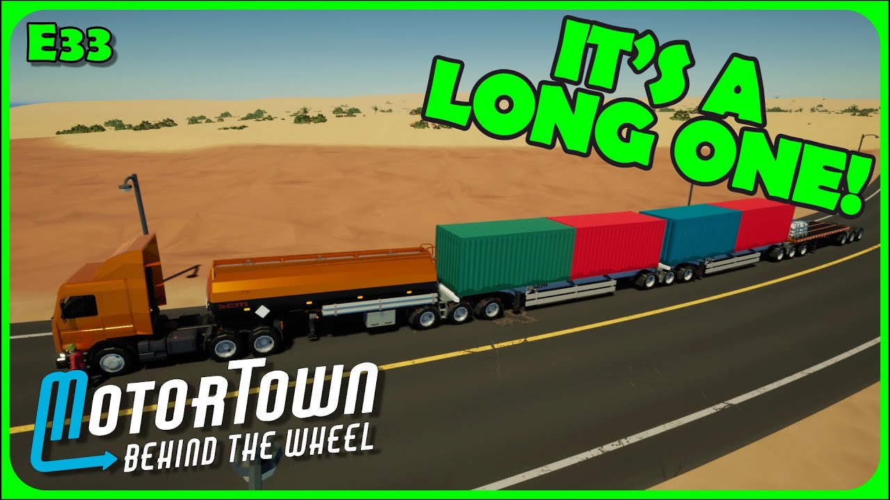 Эпическое приключение на автопоезде в пустыне!