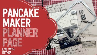 Pancake Maker Planner Page | LIVE with Esther