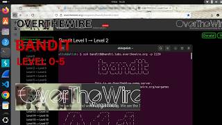 OverTheWire Bandit Walkthrough | Level 0–5 | Beginner Linux Hacking Guide