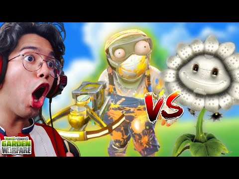 Pintor vs Pétalos de Metal 🤑 ¿Quién ganará? 😱 ¦ Plants vs Zombies Garden Warfare