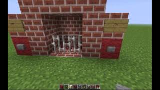 Minecraft - How to Make an Automatic Fireplace