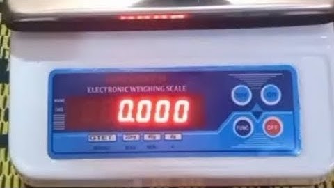 Goldtech weighing machine Unboxing of 20kgs machine