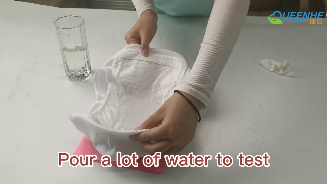 Anti-side leakage design Incontinence underwear