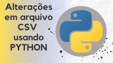 Como salvar alterações no arquivo CSV usando Python