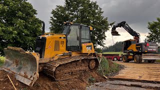 Land preparation with a Cat D6K2 LGP dozer by Petr Šmotek  20,388 views 10 months ago 10 minutes, 33 seconds