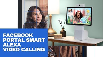 smart video calling on alexa built-in portal tv from facebook.