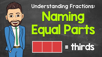 Naming Equal Parts | Fractions | Math with Mr. J