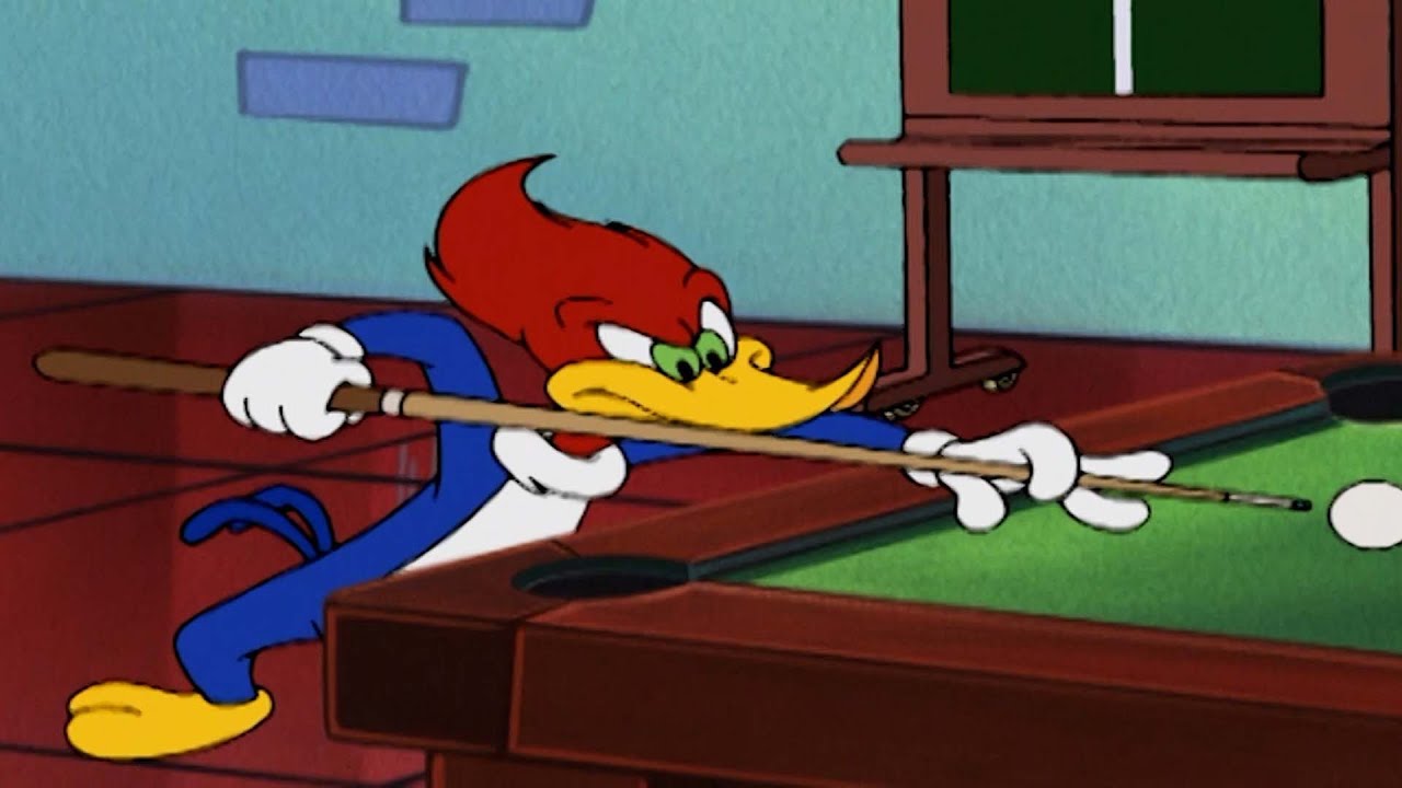 Pica-Pau | Jogo de Sinuca | Episódio Completo