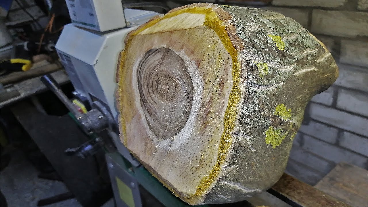 Woodturning - a Bough of Walnut