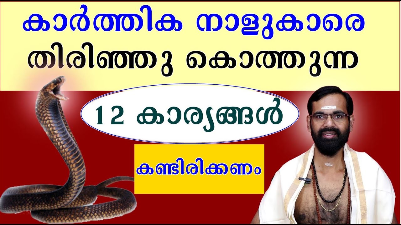 കാർത്തിക നാളുകാരെ  തിരിഞ്ഞു കൊത്തുന്ന 12 കാര്യങ്ങൾ I ഈ വീഡിയോ കണ്ടിരിക്കണം I KARTHIKA ASTROLOGY