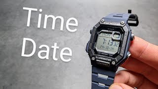 How to Change Time & Date on Casio WS-B1000 Watch