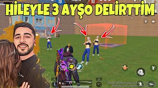 Özel Yapim Hi̇leli̇ Hari̇tada 3 Ayşoyu Deli̇rtti̇m -Pubg Mobi̇le