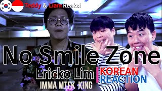 Orang Korea Reaksi, Ericko Lim - No Smile Zone, Korean Reaction