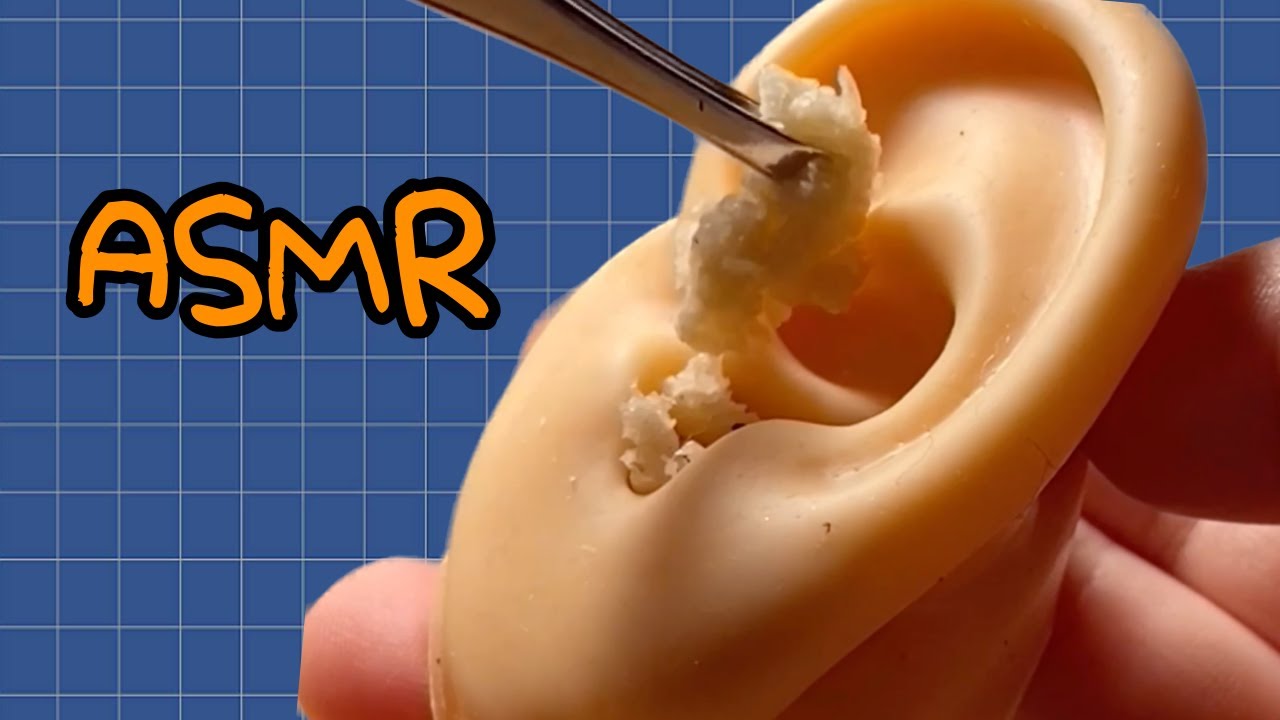 ASMR 2가지 귀청소/귀파기 : 🚫깊숙하고, 찐득한🚫 | 2 types of ear cleaning : deep, sticky