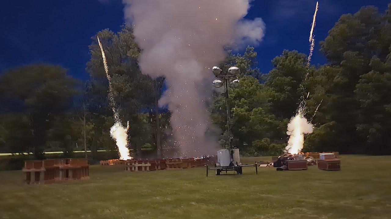 American Fireworks Display Perrysburg OH July 3 2024