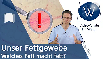 Wie tief liegt das Fettgewebe?