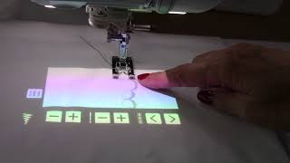 Angela Wolf and the Decorative Stitches on the Luminaire XP1