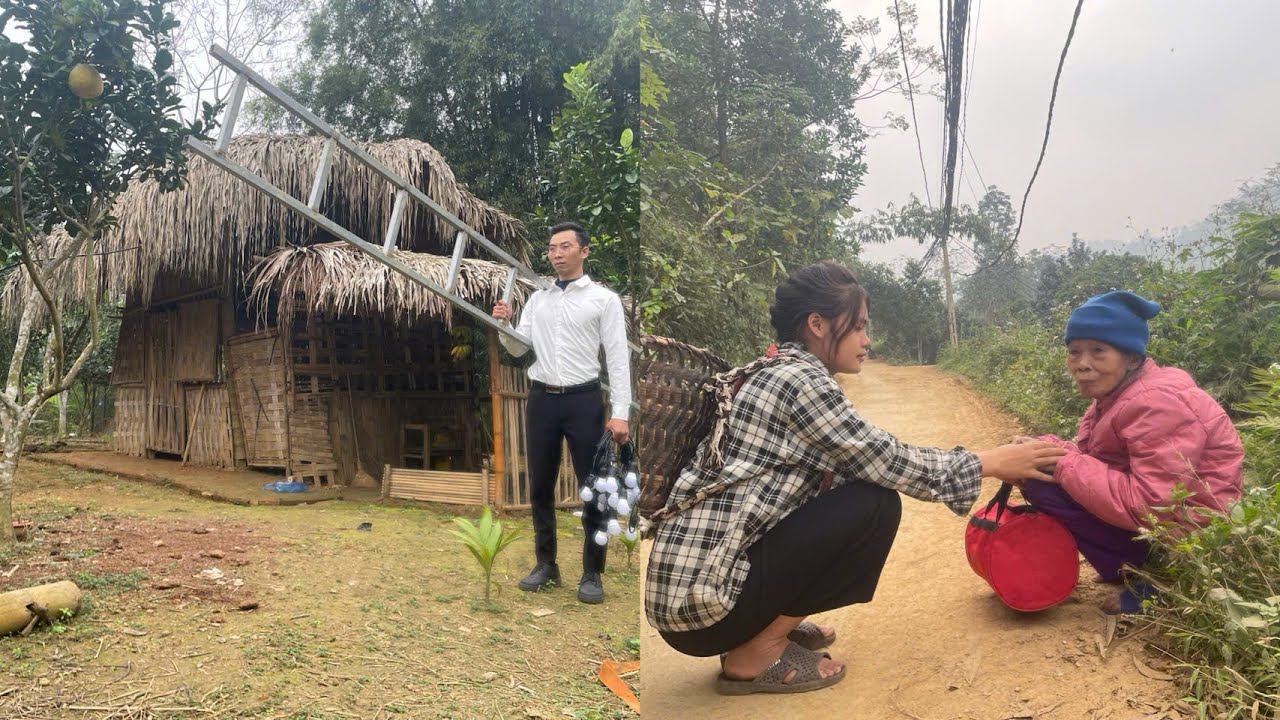 A 70-year-old woman walks 500 km to meet a single mother, and the story ends heartwarmingly.