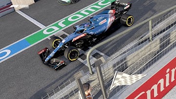 WINNING A RACE IN THE PIT LANE? *very close* | F1 2021