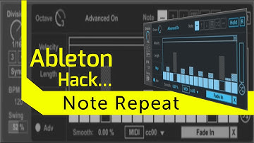 Ableton 9.5. Emulate the Push Note Repeat Function and then some!