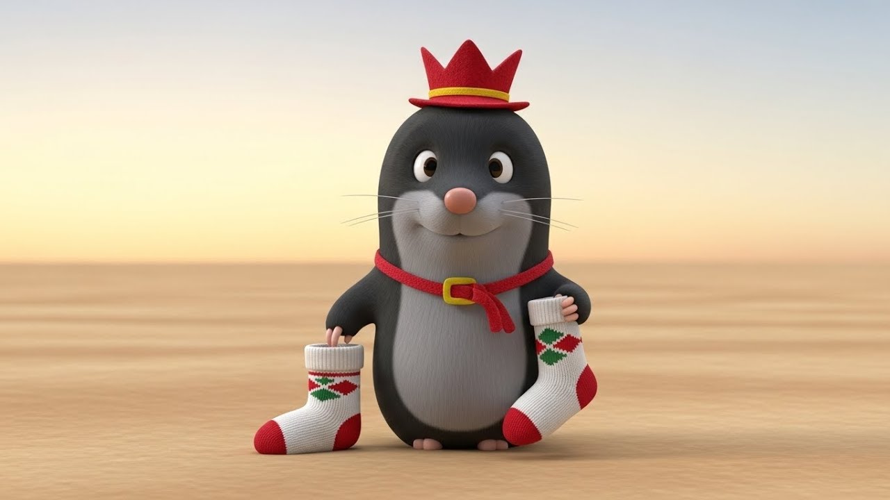 Molly Mole and the Lost Socks 🐹🎵 | Cute Adventure Song for Kids | Fun Nursery Rhyme