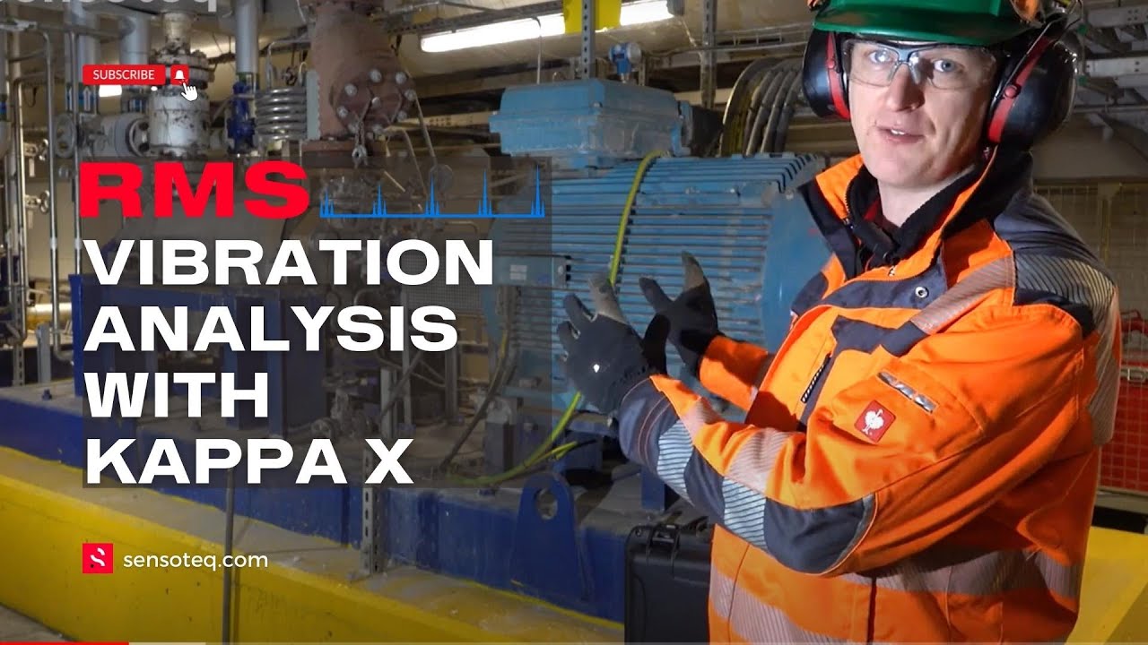 RMS demonstrates Vibration Analysis of Kappa X Condition Monitoring Sensors on Analytix Software