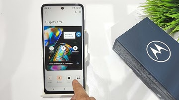 How to increase font size in moto g82,g52 | Text size kaise badhaye | Font settings