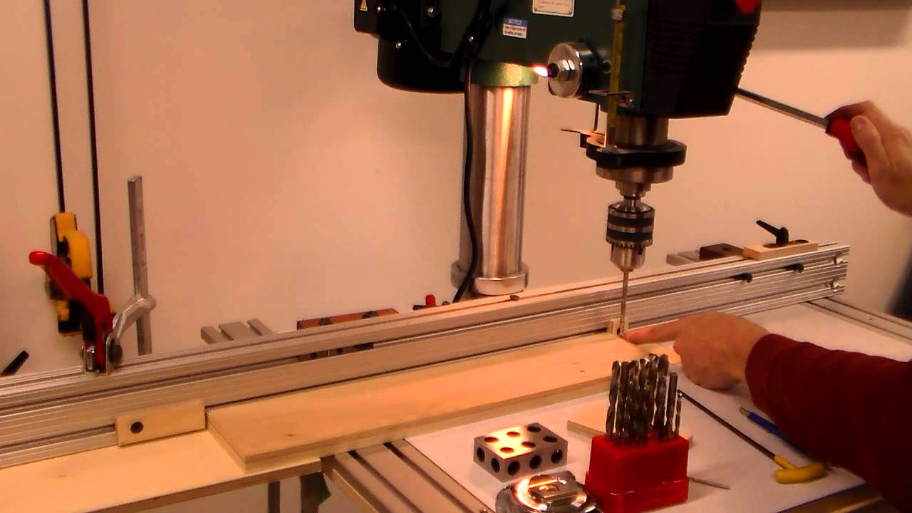 Drilling Precision Located Holes YouTube