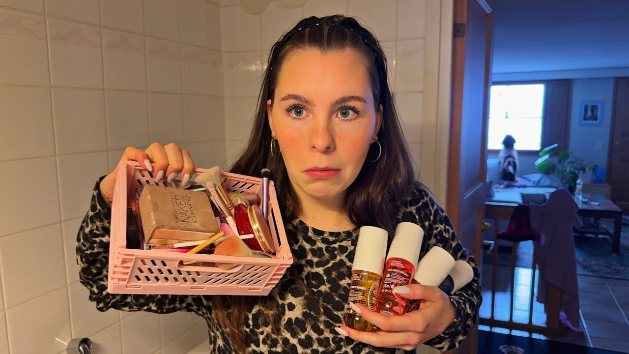 Mulla on liikaa tavaraa! siivousvlogi :)