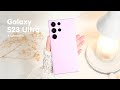 Samsung galaxy s23 ultra lavender aesthetic unboxing  accessories  lamy s pen  anker  gamesir