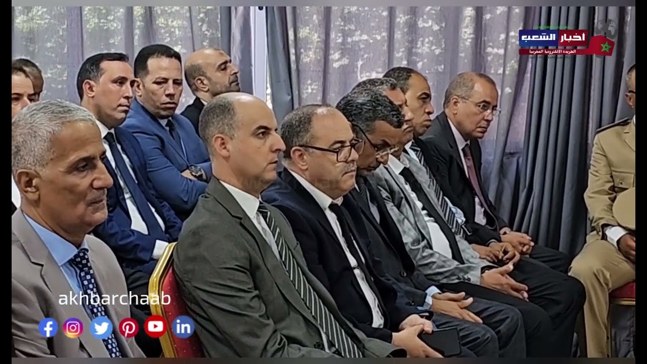 تنصيب القادة والباشوات الجدد بعمالة مقاطعة سيدي البرنوصي