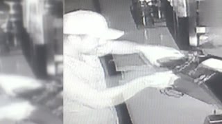 Video shows burglar take off with Piñon Coffee's empty cash register