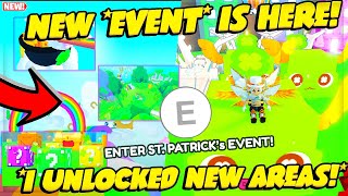 *NEW ST. PATRICK'S EVENT in PET SIMULATOR X NEW UPDATE!* AND *NEW LUCK HUGES UNLOCKED is HERE!!! 😱😍