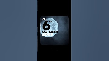 ON OCT 7, THERE WILL BE HARVEST SUPER MOON IN INDIA | OCTOBER ASTRONOMICAL EVENT #space #supermoon