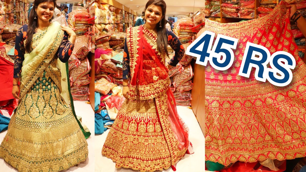 Cheapest Saree, Lehenga,Kurti Market | Surat Wholesale market