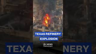 Smoke plumes after oil refinery explosion reported in Texas