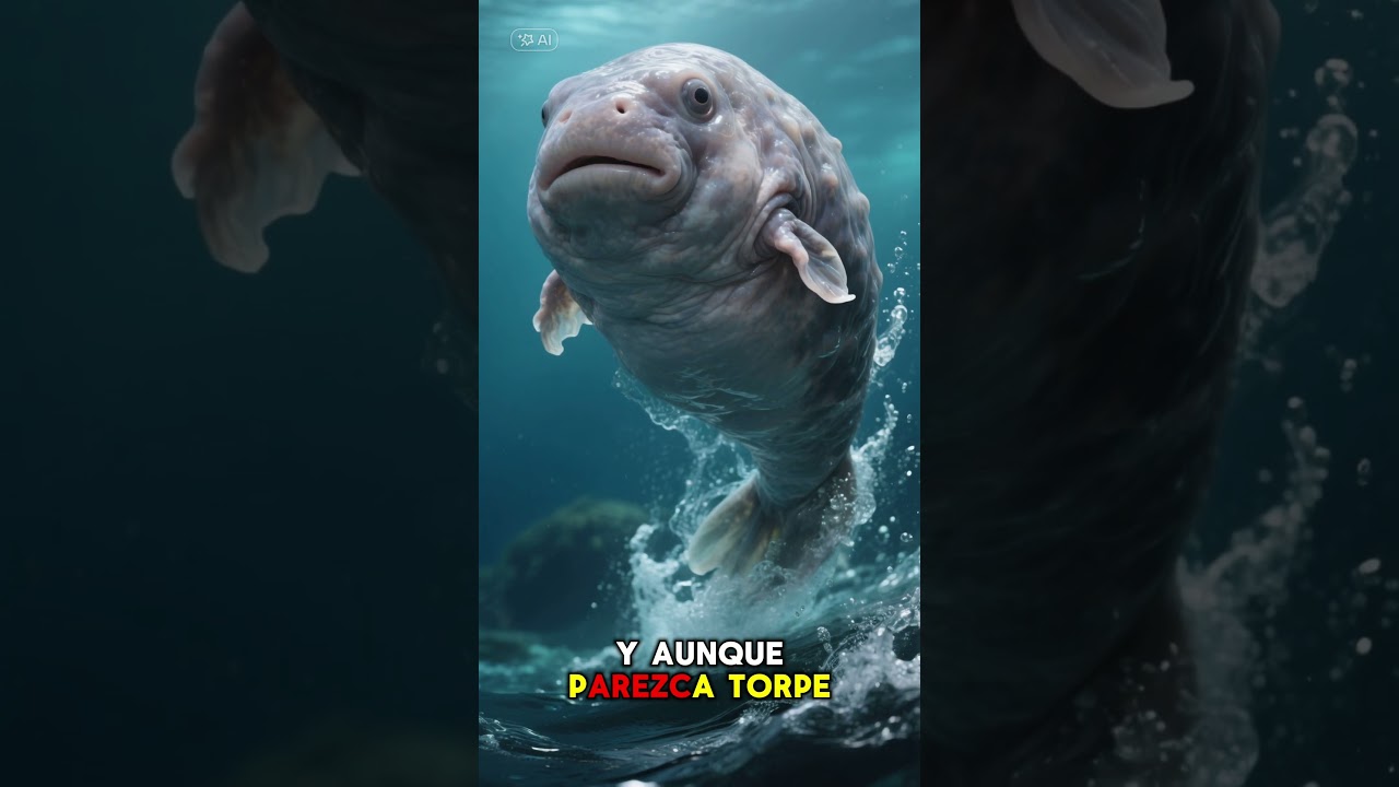 "El pez gota una increíble criatura del mar"