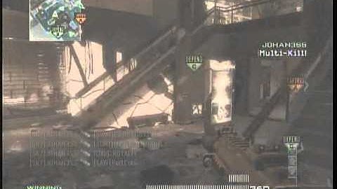 MW3: Double Moab W/o support + 40 gunstreak!!