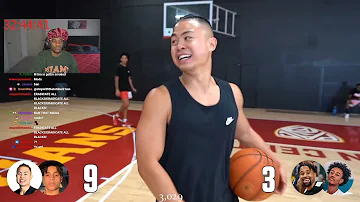Scumtk Reacts to Kenny Chao "Me & Cam Vs Marcelas Howard & His Little Brother In 2v2 Basketball!"