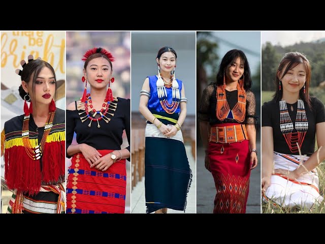 Naga women dancing wearing their traditional ethnic attire in Kisama  heritage village in Nagaland India during hornbill festival on 4 December  2016 Stock Photo - Alamy