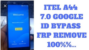 itel a44 frp unlock one click