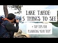 Lake Tahoe | Exploring Beautiful Beaches & Snowy Mountains in March