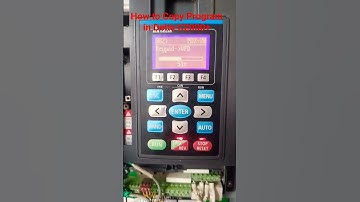 How to Copy Program in Delta c2000+ VFD.