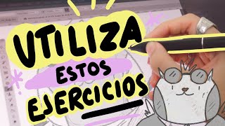 ¡Necesitas aplicar esto! EJERCICIOS PARA MEJORAR EN DIBUJO DIGITAL