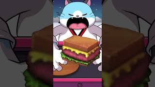 Cat Mukbang Animation #shorts