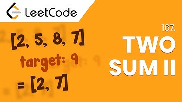 LeetCode Çözümleri - 167. Two Sum II